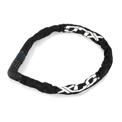 XLC Unisex  Adult's LO-C19 Yakuza Plus Chain Combination Lock, Black, 1000 mm