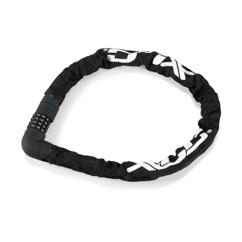 XLC Unisex - Adult Chain Combination Lock 2502334865 Black 8mm/800mm