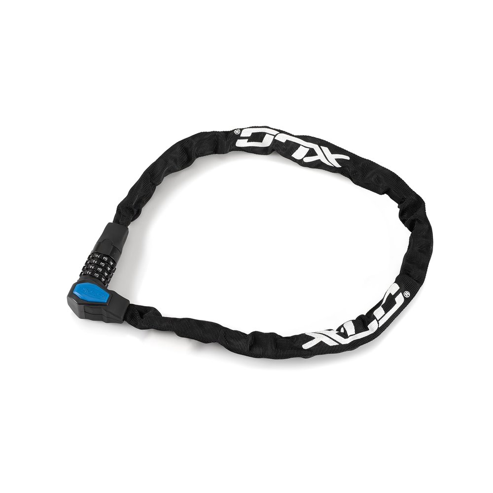 XLC Unisex Adult's LO-C17 Yakuza Chain Combination Lock, Black, 600 mm