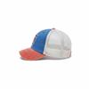 AMERICAN NEEDLE Hanover Officially Licensed NHL Hockey Team Mesh Hat, New York Rangers, Ivory/Royal/Red (43352A-NYR) view 2