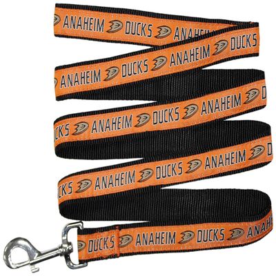 Pets First NHL Anaheim Ducks Leash for Dogs & Cats, Medium. - Walk Cute & Stylish! The Ultimate Hockey Fan Leash!, 4 ft Long x 0.62 in Width, ANA-3031-MD
