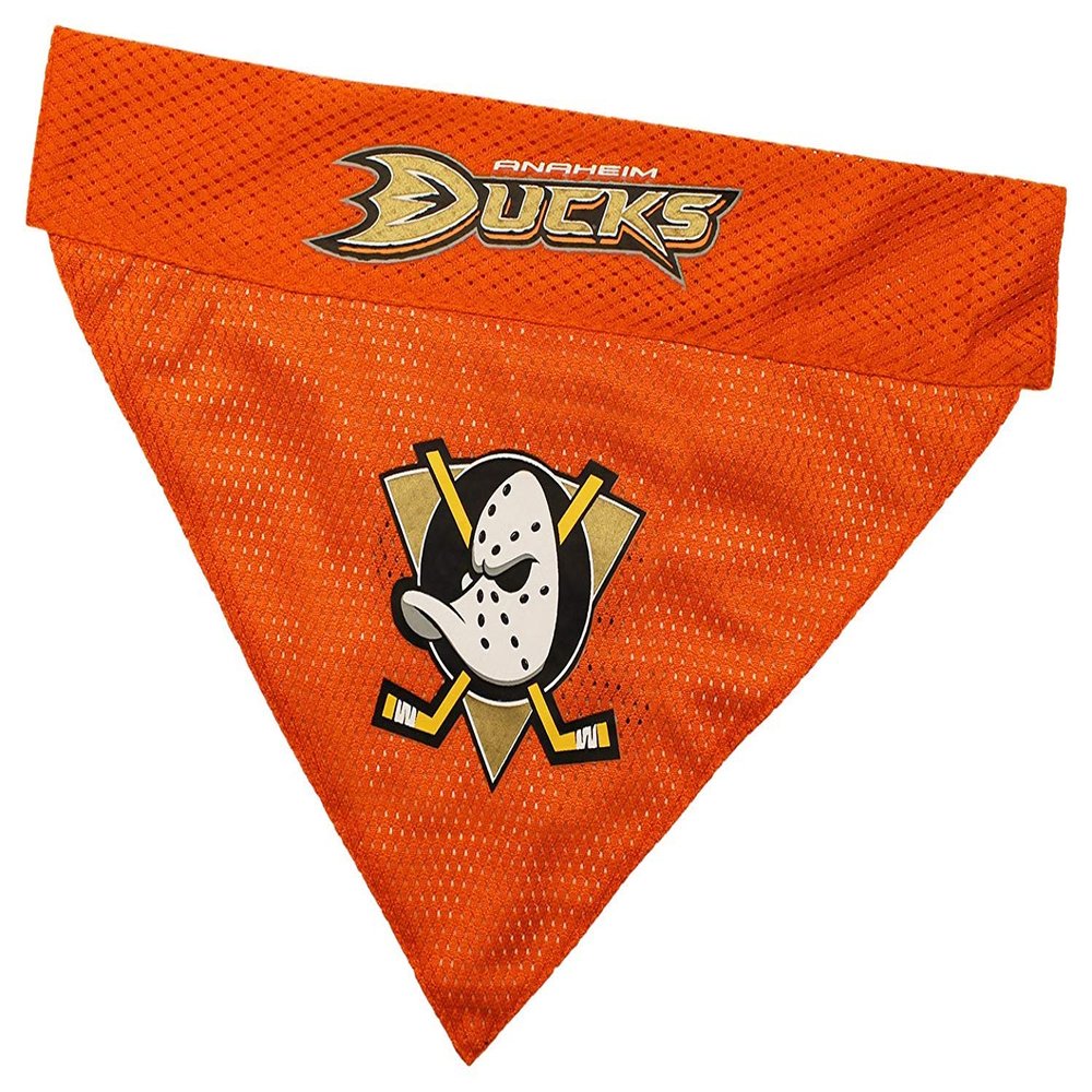 NHL ANAHEIM DUCKS BANDANA for DOGS & CATS. - Cute & Stylish Bandana! The Perfect HOCKEY FAN Scarf Bandana, great for Birthdays or any Party!