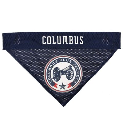 NHL Columbus Blue Jackets Bandana for Dogs & Cats, Large/X-Large. - Cute & Stylish Bandana! The Perfect Hockey Fan Scarf Bandana, Great for Birthdays Or Any Party!