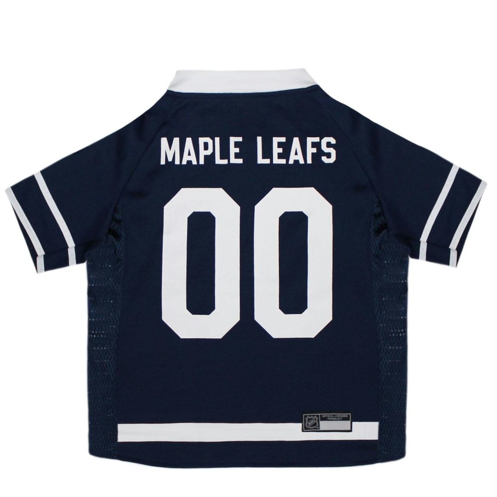 Pets First NHL Toronto Maple Leafs Jersey for Dogs & Cats, X-Small. - Let Your Pet Be A Real NHL Fan!