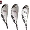 AGXGOLF Men's Cadet Length (-1inch) Magnum XS #3, 4 & 5 Hybrid Utility Irons Set w/Graphite Shafts + Covers Right Hand; Built in The USA view 2