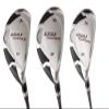 AGXGOLF Men's Magnum XS #3, 4 & 5 Hybrid Utility Irons Set w/Graphite Shafts + Covers Right Hand; Cadet, Regular or Tall Lengths; US Built view 1