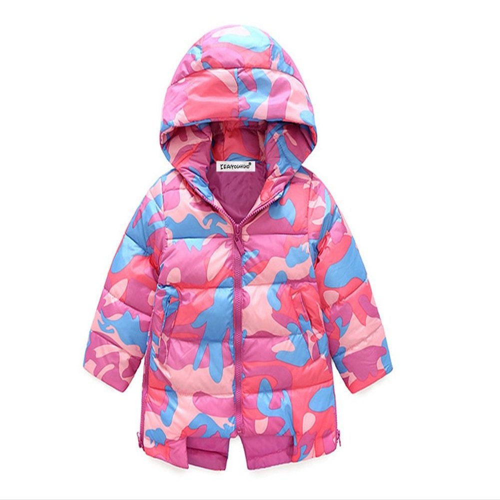 Winter Coat for Baby Girl Winter Christmas Jackets Winter Coat for Baby Boy (5, Adore Pink Camouflage)