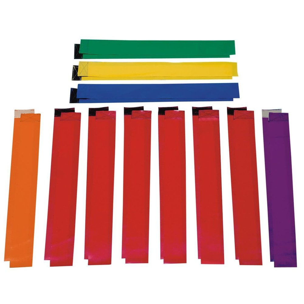 Replacement Flag Football Flags, Green (Set of 12)