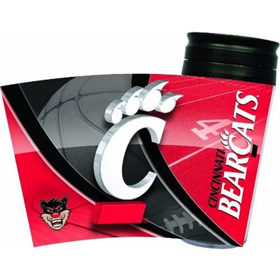 Boelter Brands NCAA Cincinnati Bearcats 14 Ounce Travel TumblerFull Wrap, Team Color, 14 Ounce