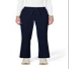 KOI Basics Women's Holly Cargo Scrub Pants, 8 Pockets, Drawstring Waist Navy Small Tall view 1
