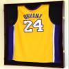 sfDisplay.com,LLC. Sports Jersey Display Case Select Your Size 98% UV Lockable 3 Sizes to Choose Uniform Jacket Frame (Cherry Wood Finish, X-Large Jersey=38x29x3) view 4