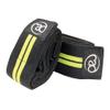 Fitness Mad Unisex's Weight Lifting Support Knee Wraps, Green/Black, 167 cm Long view 1