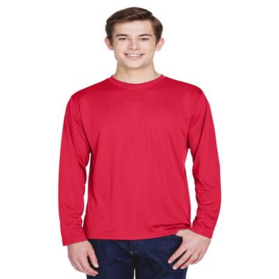 Team 365 Men's Zone Performance Long-Sleeve T-Shirt 3XL SPORT RED