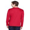 Team 365 Men's Zone Performance Long-Sleeve T-Shirt 3XL SPORT RED view 3
