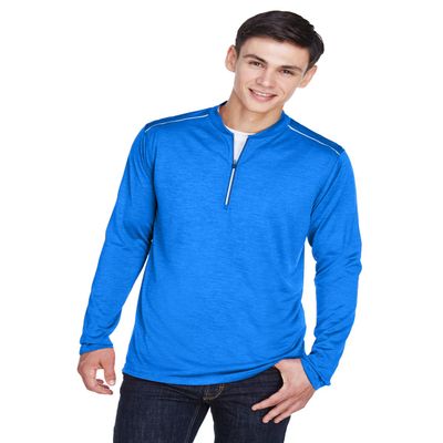 Ash City - Core 365 Men's Kinetic Performance Quarter-Zip S TRU ROYAL/ CRBN