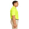 Men's Radiant Performance Piqu Polo with Reflective Piping 2XL SAFETY YELLOW view 2