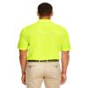 Men's Radiant Performance Piqu Polo with Reflective Piping 2XL SAFETY YELLOW view 3