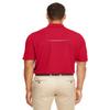 Men's Radiant Performance Piqu Polo with Reflective Piping 2XL CLASSIC RED view 3