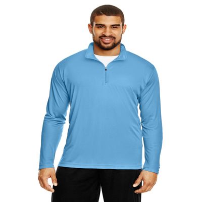Team 365 Men's Zone Performance Quarter-Zip XL SPORT LIGHT BLUE