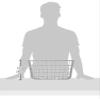 Bridgestone RBK-BKCB P6460 F761927LB Bikke Large Basket (Both for Polar Front) LB (Blue Gray) view 3