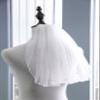 EllieHouse Women's 1 Tier Short Blusher Wedding Bridal Veil With Comb HD22 view 3