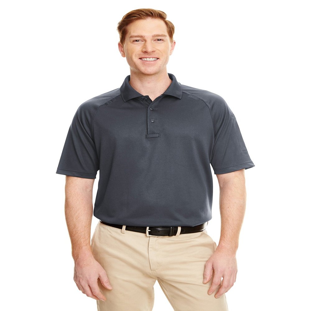 Harriton Men's Advantage Snag Protection Plus Tactical Polo 5XL DARK CHARCOAL