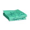 Folding Yoga Mat (Thickness: 4mm; Folded Size: 29cm x 30.5 cm x 5cm) and Tote  Mat Design: Wandering Elephants  Color: Azure Green  Eco-friendly PVC Mat - Wai Lana view 3