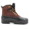 Parrazo Men's Water Resistance Snow and Hiking Heavy Duty Laced-up Winter Boots (9, brown) view 1