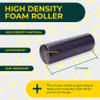 Deep Recovery Yoga Foam Roller for Physical Therapy & Exercise  Black Back Roller for Back Pain, Legs, and Shoulders, 12in x 4in Travel Size  Deep Tissue Massage for Myofascial Release view 3