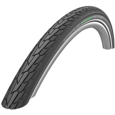 Schwalbe Unisex's Road Cruiser K-Guard, TwinSkin Tyres, Black, 47-305