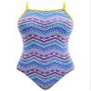 The Finals Women's Funnies Tribe Non foil Flutter Back Swimsuit, Multi, Size 22 view 2