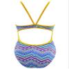 The Finals Women's Funnies Tribe Non foil Flutter Back Swimsuit, Multi, Size 22 view 3