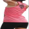 Full Funk Ladies Sleeveless Tank Top Shirt Sands of Time Spirituality Art, X-Large, Pink view 2