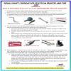 SB DISTRIBUTION LTD (4 Pair) - Left+Right - Pedals W/Toe Clip for 1/2" Replacement for Indore Stationary Bikes/Bycycles After Market | Various Commercial FINTESS Bikes view 2