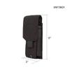 EXCELLENT ELITE SPANKER Tactical Molle Single/Double/Triple Mag Pouch for M4 M14 M16 AR15 AR10 G36 Magazine Holds 2 Mags(Black)  view 2