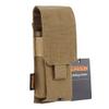 EXCELLENT ELITE SPANKER Tactical Molle Single/Double/Triple Mag Pouch for M4 M14 M16 AR15 AR10 G36 Magazine Holds 2 Mags(Coyote Brown)  view 1