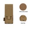 EXCELLENT ELITE SPANKER Tactical Molle Single/Double/Triple Mag Pouch for M4 M14 M16 AR15 AR10 G36 Magazine Holds 2 Mags(Coyote Brown)  view 3