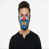 Neoprene Ski-Mask with Innovative Halloween Designs (3 pack, Plain Black, Angry Clown and Warchild) view 2