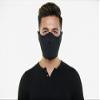 Neoprene Ski-Mask with Innovative Halloween Designs (3 pack, Plain Black, Angry Clown and Warchild) view 4