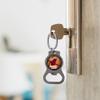 Rico Industries NBA Basketball Indiana Pacers Metal Keychain - Beverage Bottle Opener With Key Ring - Pocket Size view 3