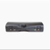 Negrini 16405 Ultra-Compact Over-Under and Side-by-Side Shotgun Hard Case  Lightweight Upland Hunting Gun Case with Locks, Black/Blue view 4