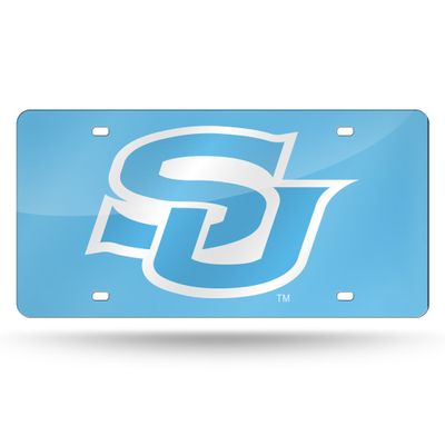 Rico Industries NCAA Southern Jaguars Laser Inlaid Metal License Plate Tag