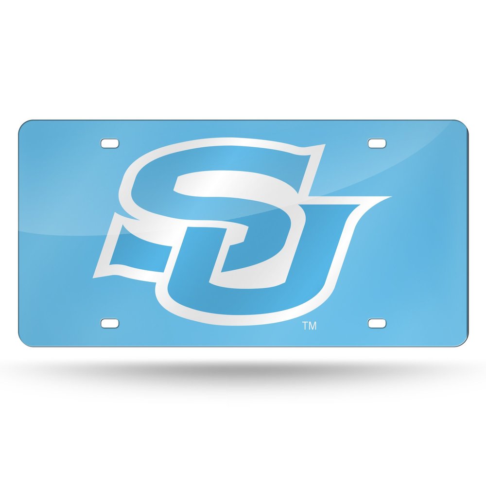 Rico Industries NCAA Southern Jaguars Laser Inlaid Metal License Plate Tag