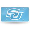 Rico Industries NCAA Southern Jaguars Laser Inlaid Metal License Plate Tag view 1