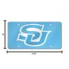Rico Industries NCAA Southern Jaguars Laser Inlaid Metal License Plate Tag view 3