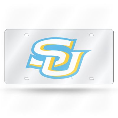 Rico Industries NCAA Southern Jaguars Laser Inlaid Metal License Plate Tag