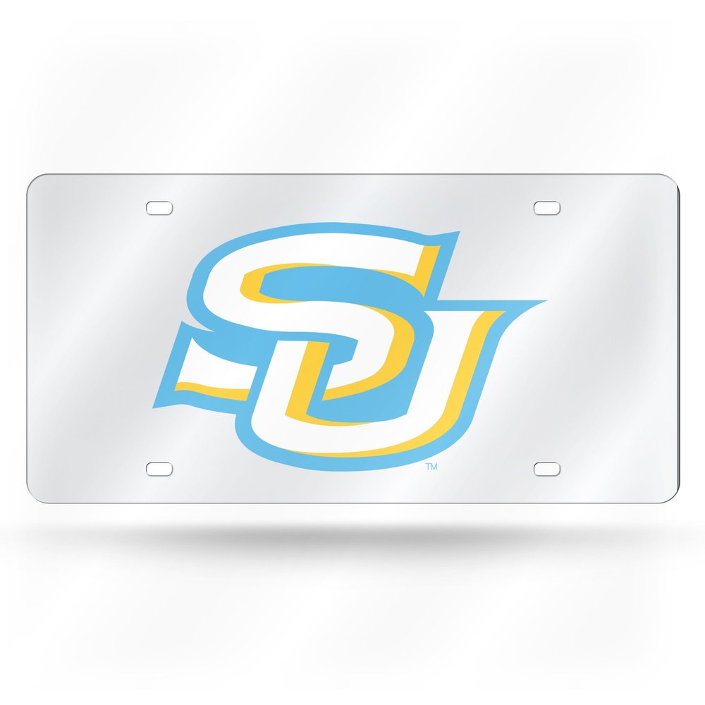 Rico Industries NCAA Southern Jaguars Laser Inlaid Metal License Plate Tag
