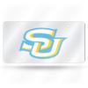 Rico Industries NCAA Southern Jaguars Laser Inlaid Metal License Plate Tag view 1