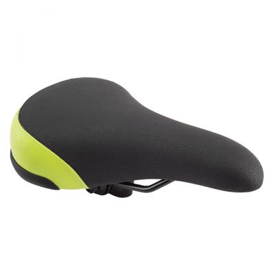 Origin8 Saddle BK-OPS Mullet BK/GN w/CLAMP