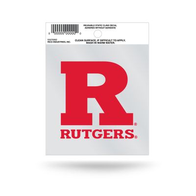 Rico NCAA Rutgers Small Static Sports Fan Home Decor, Multicolor, One Size
